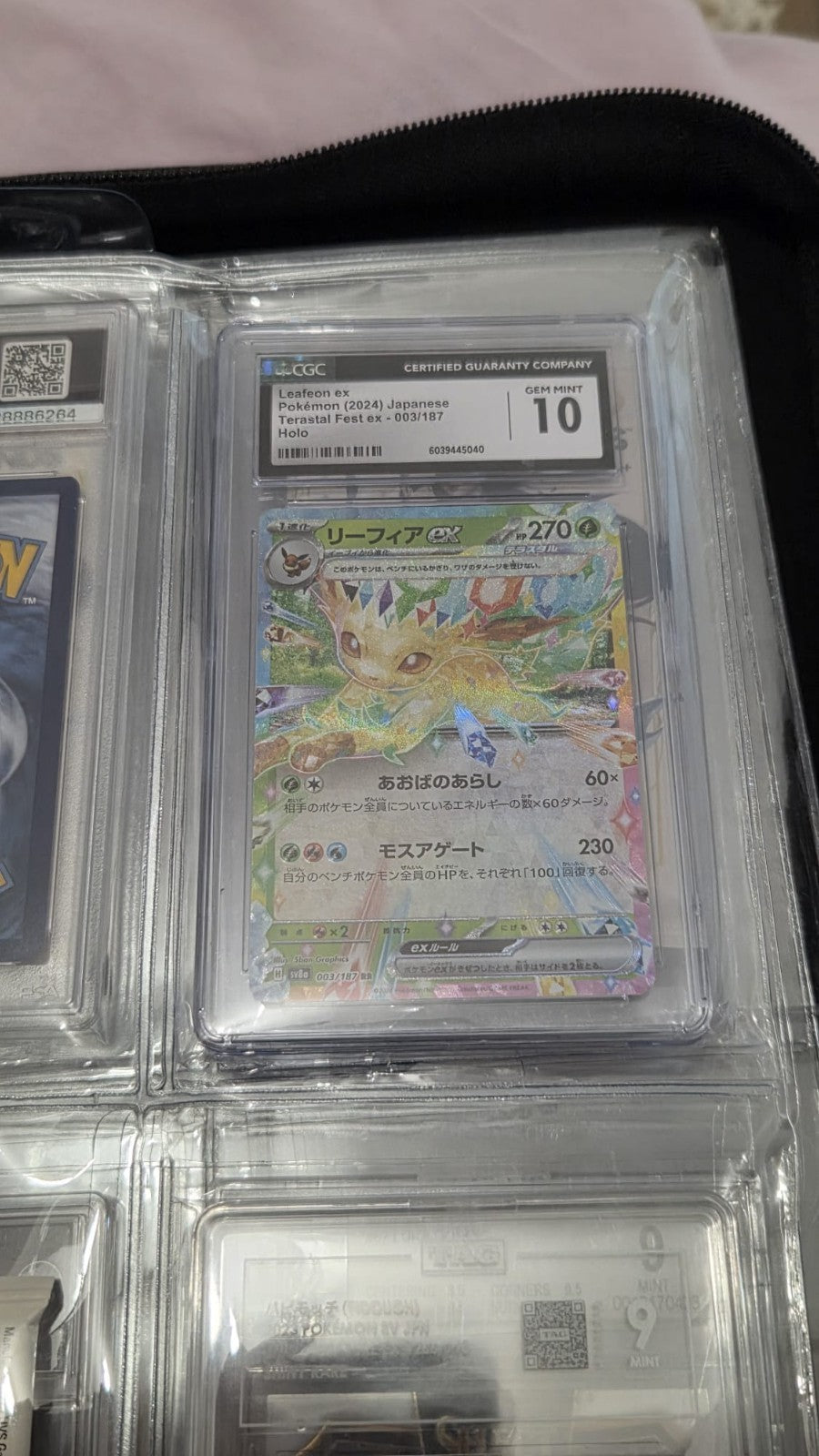 Graded Card & Slab Binder 4-Pocket Pages | 40 Pocket Slab Binder (PSA,BGS,CGC +)